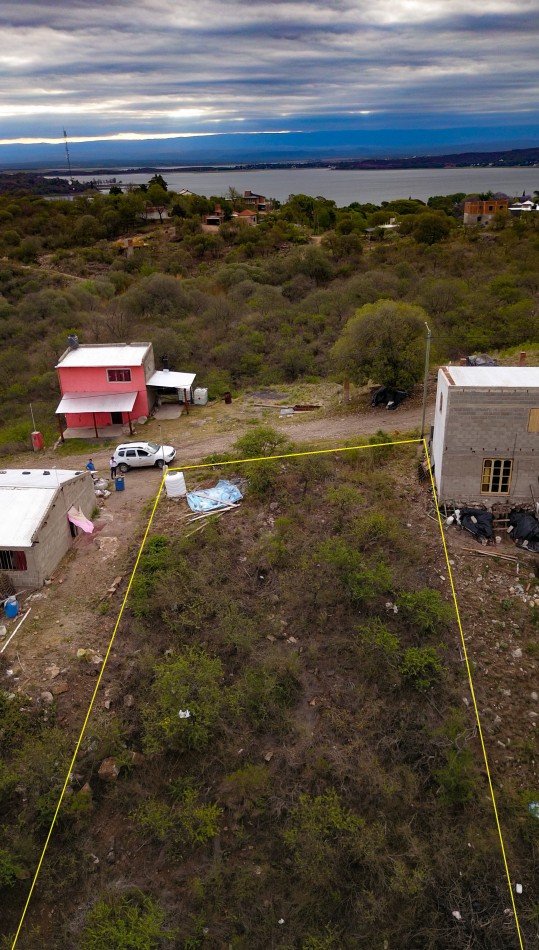 Lote con hermosa vista al lago, Embalse de Calamuchita